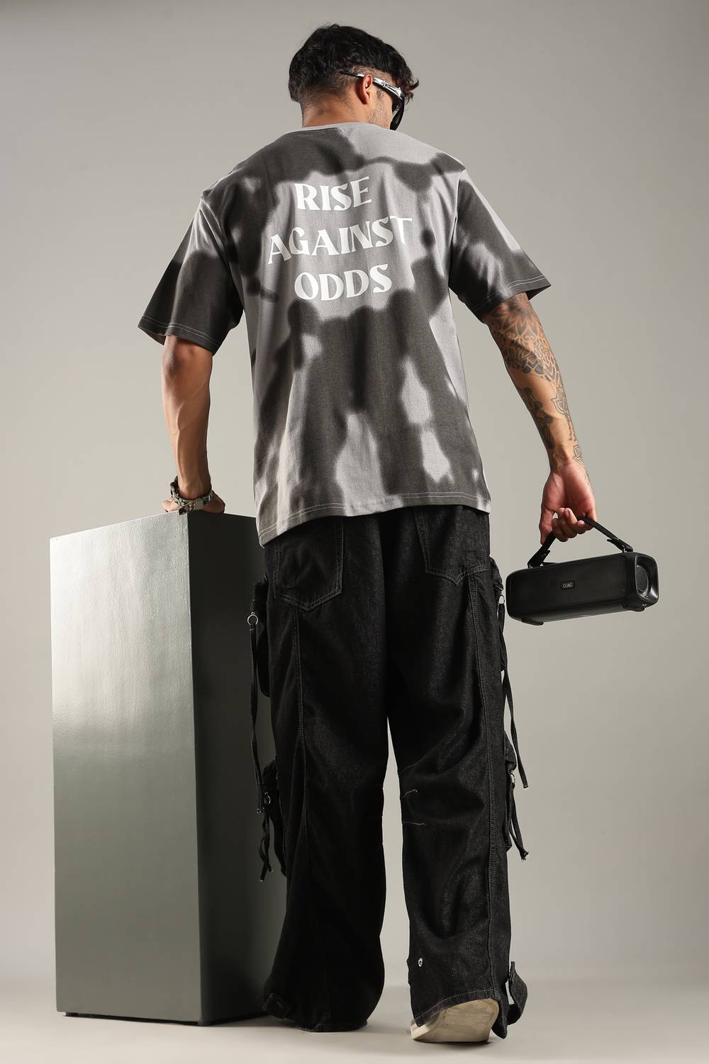 Smosh Graphic Print Men Grey T-Shirt - Image 2