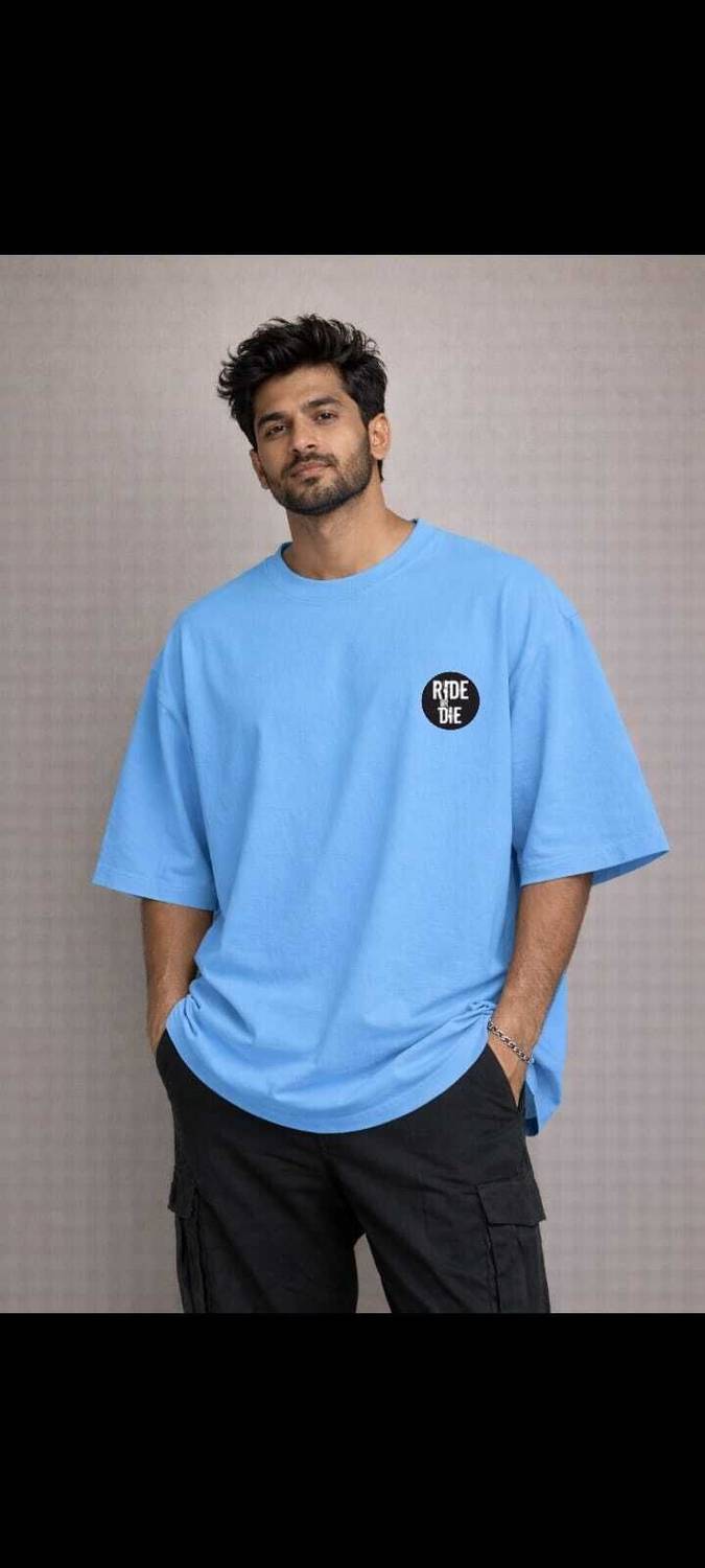 Royaltees Men Light Blue T-Shirt - Image 2