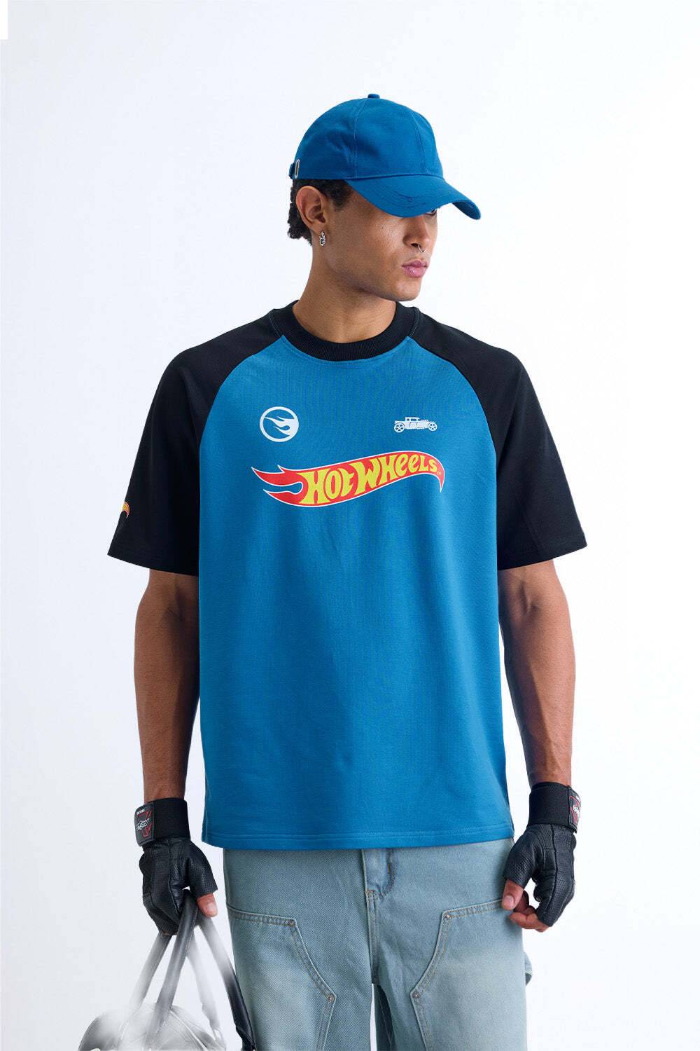 Bonkers Men Blue Round Neck T-Shirt - Image 2