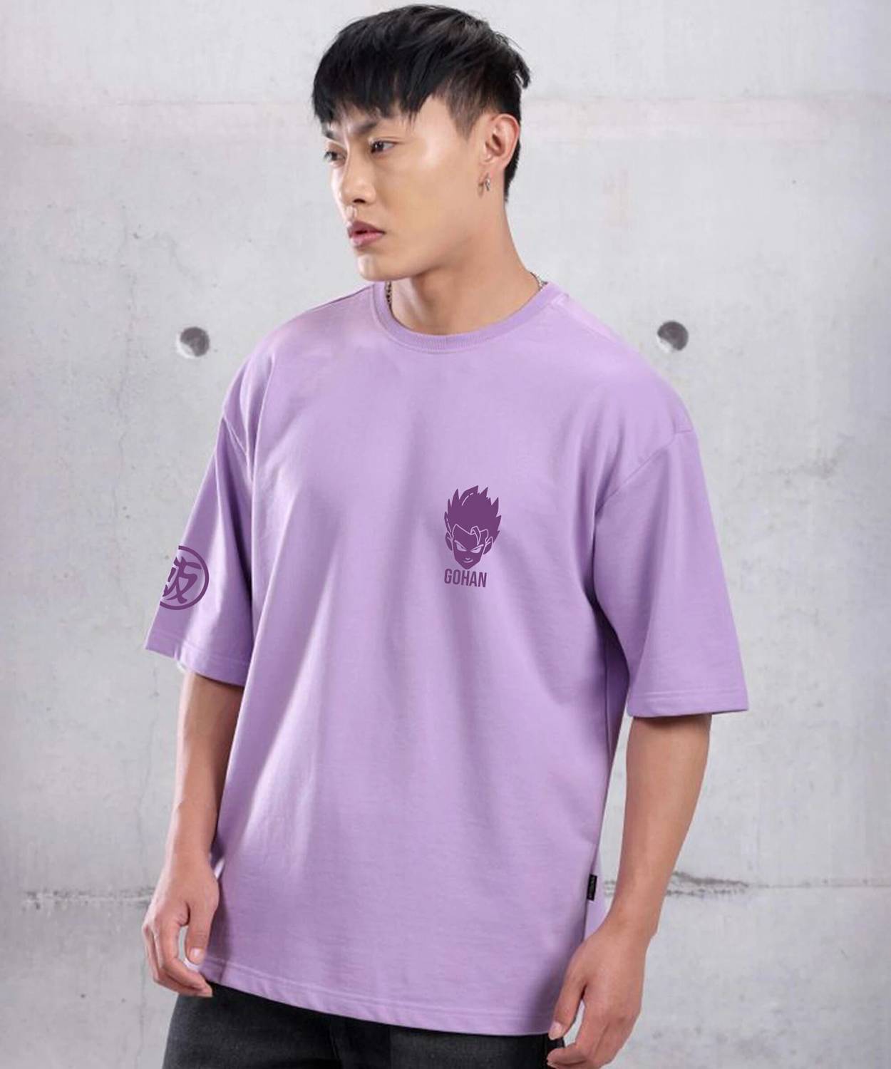 HEXACRAFT Men Purple Round Neck T-Shirt - Image 2