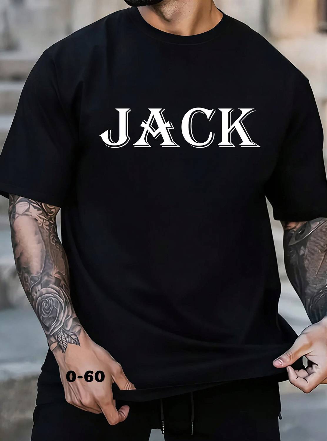 5IND FIT Superhero Black T-Shirt - Image 3