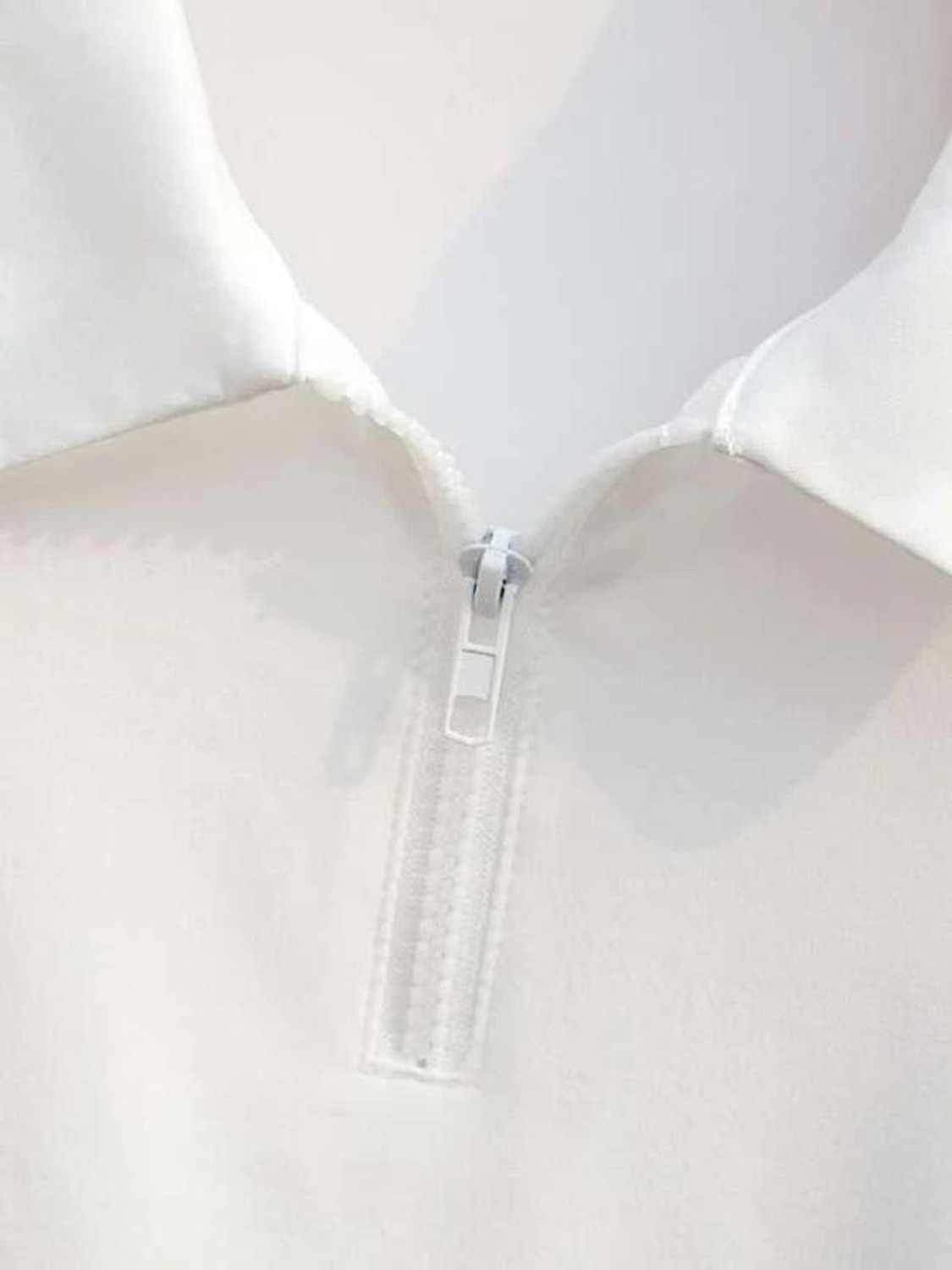 Image of Bayfog Casual Solid Women White Top