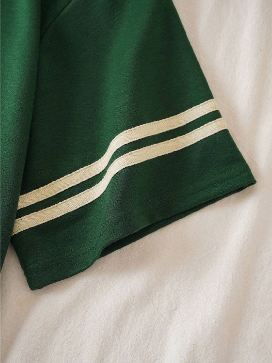 AVEJO Men Green Polo Neck T-Shirt - Image 5