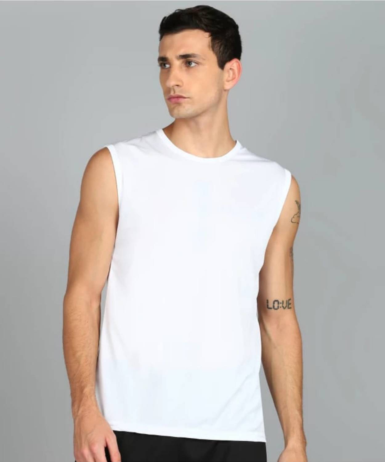 Jangoboy Men Grey Round Neck T-Shirt Pack of 3 - Image 4
