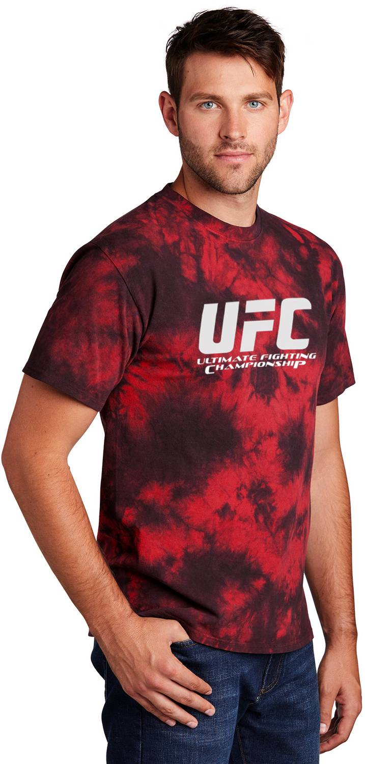 YTWP Tie & Dye Red Men's T-Shirt - Image 3