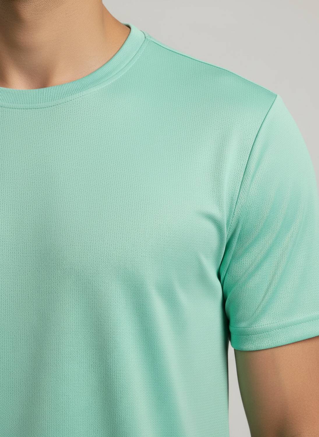 ZXN Clothing Solid Men Round Neck Green T-Shirt - Buy ZXN Clothing