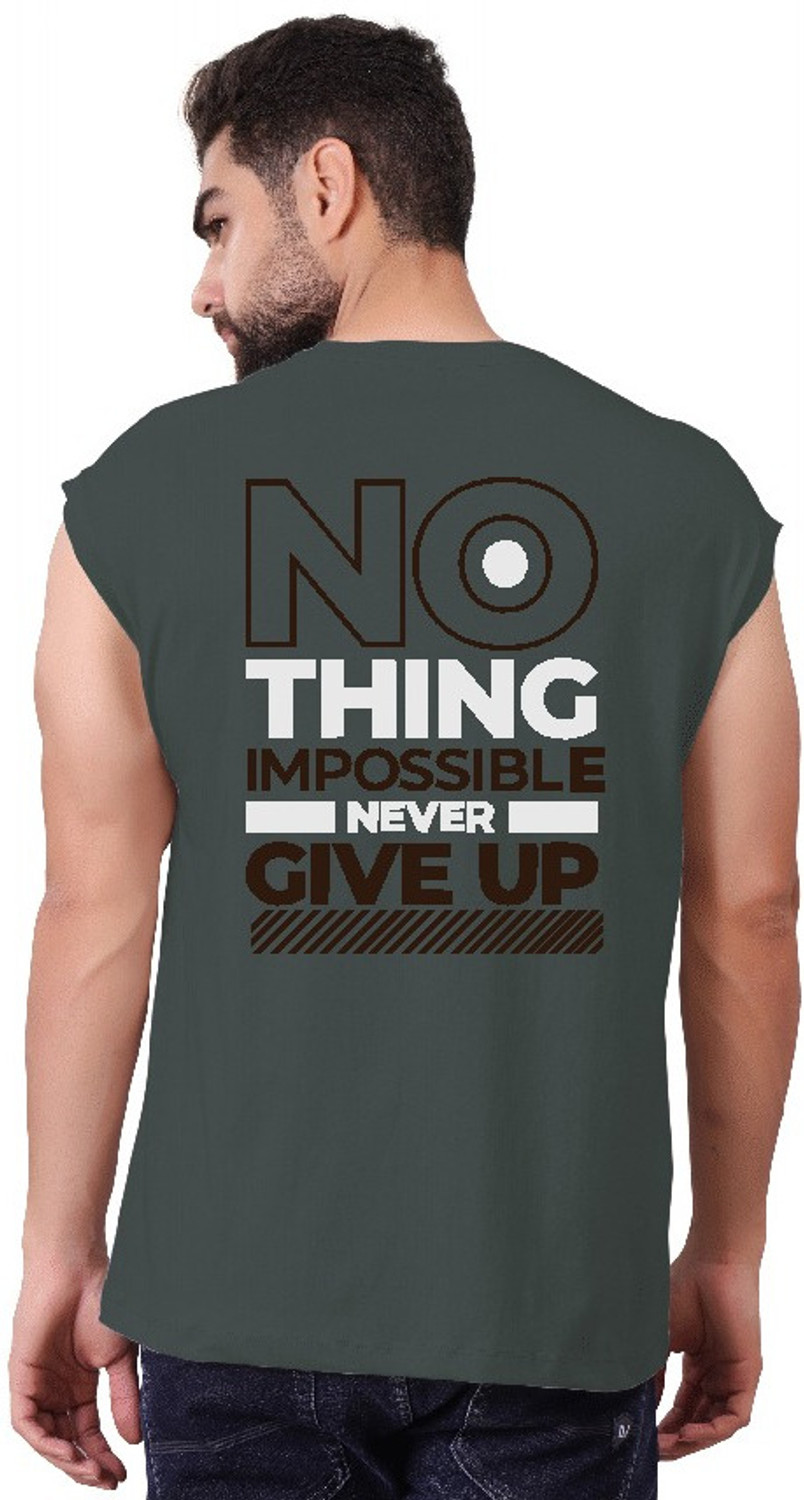 Image of I&D Printed Men Round Neck Multicolor T-Shirt