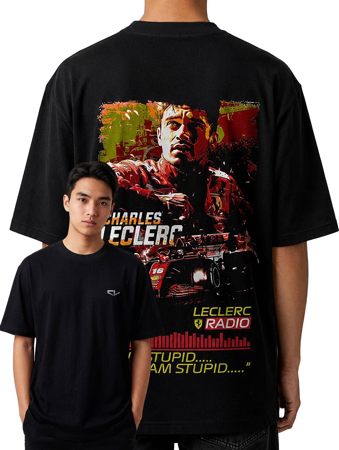Callibr15 Printed Men Round Neck Black T-Shirt