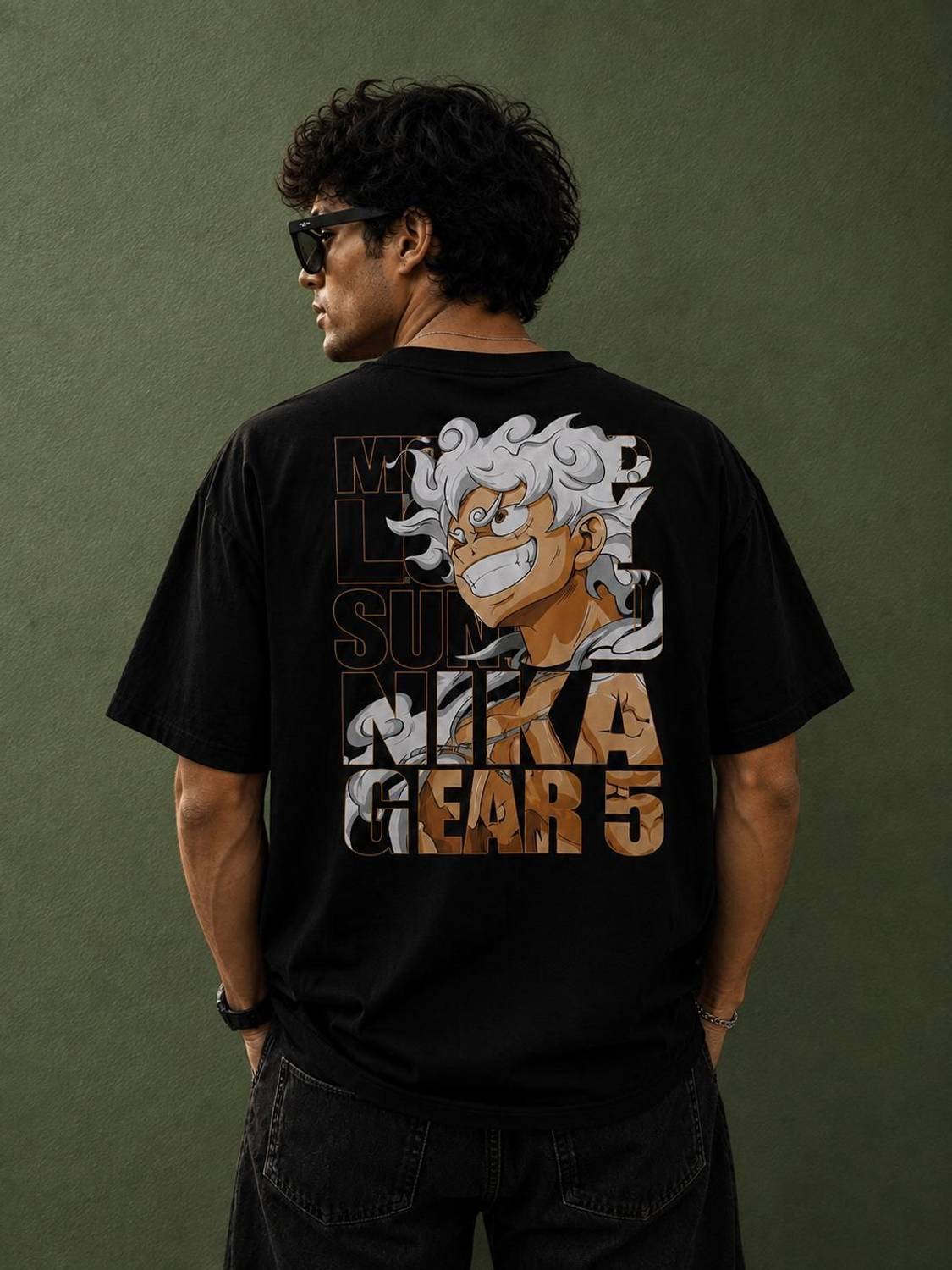 Chhapo Printed Men Round Neck Black T-Shirt - Image 1