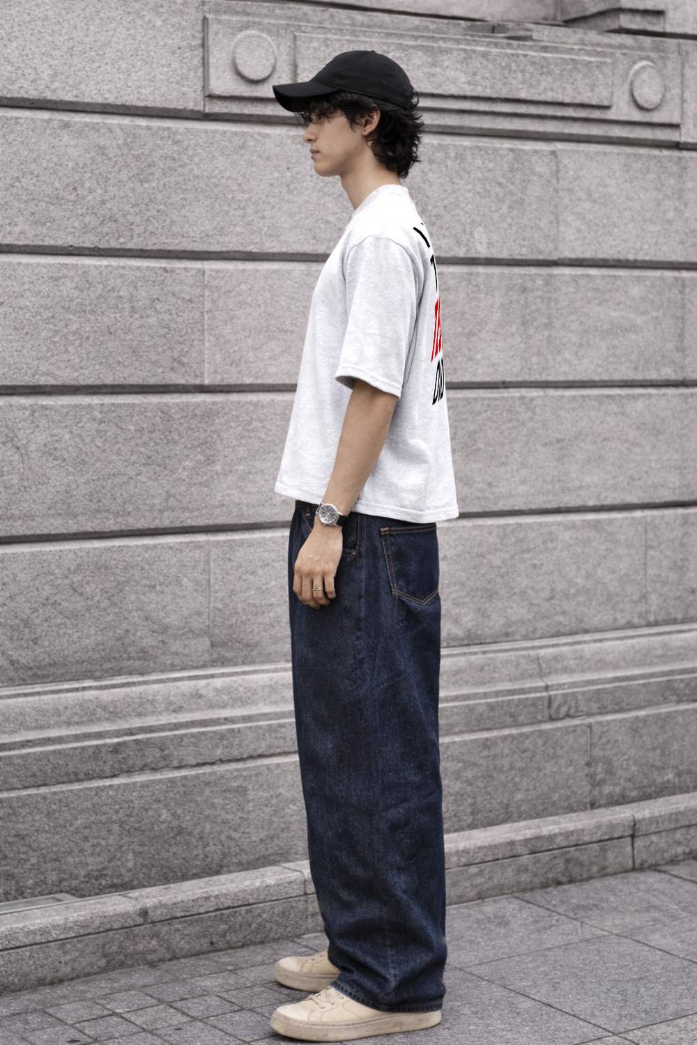 FTX Typography Men Round Neck White T-Shirt - Image 3