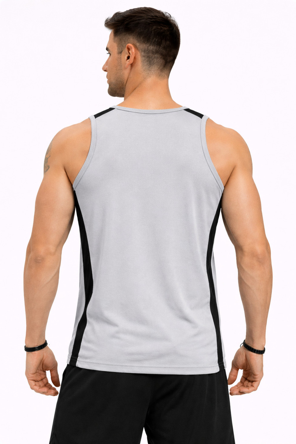 Image of Expert Choice Printed Men Round Neck Black, Grey T-Shirt