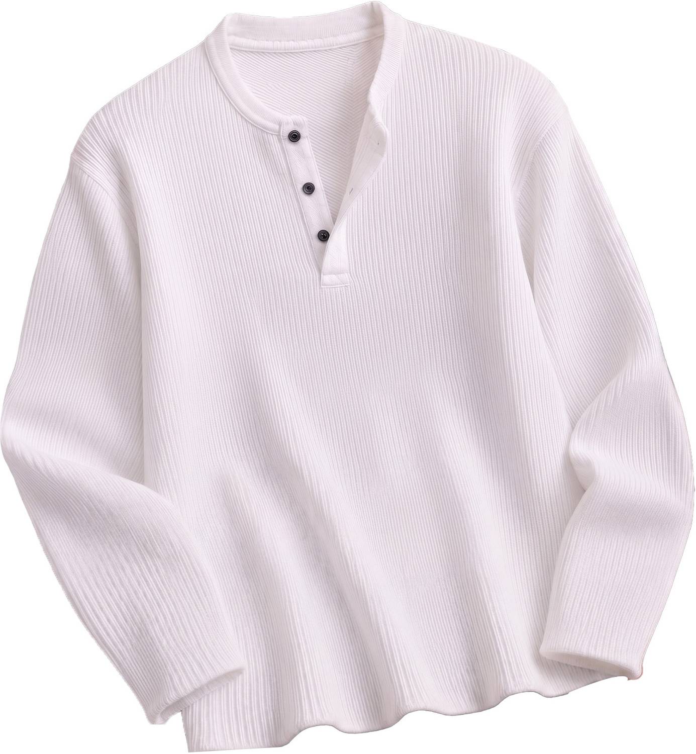 AOOSH Men Full Sleeve Self Design Sweatshirt - Image 5