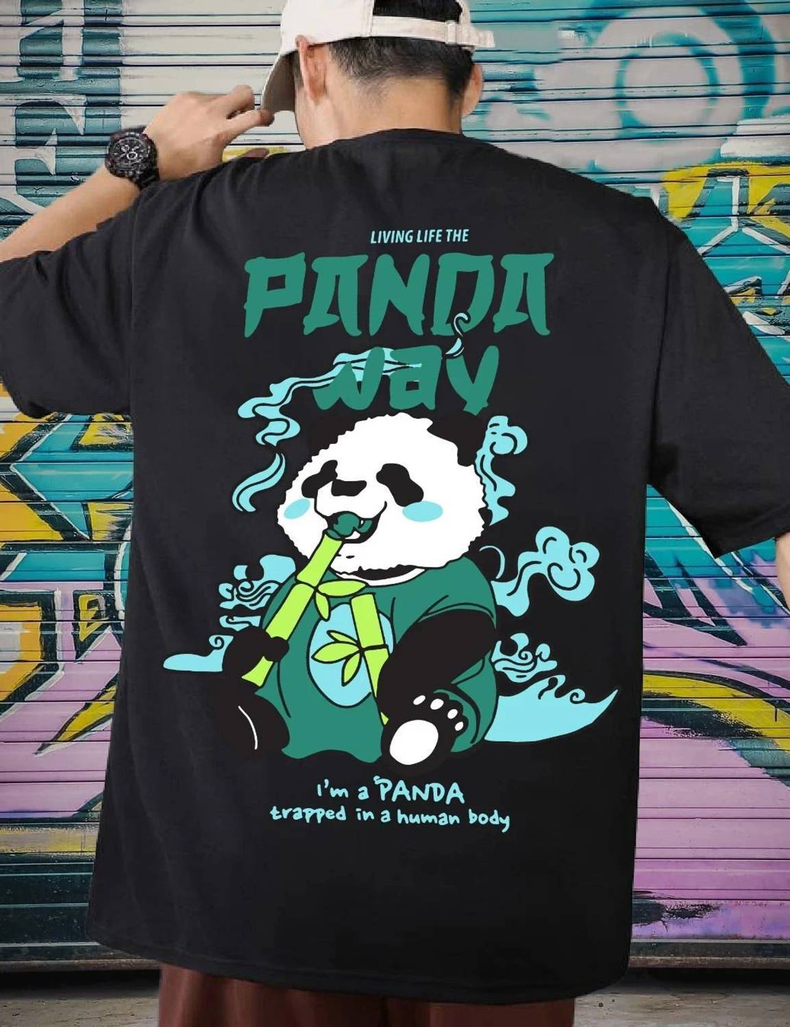 Benny Brooks Graphic Print Men Round Neck Black T-Shirt