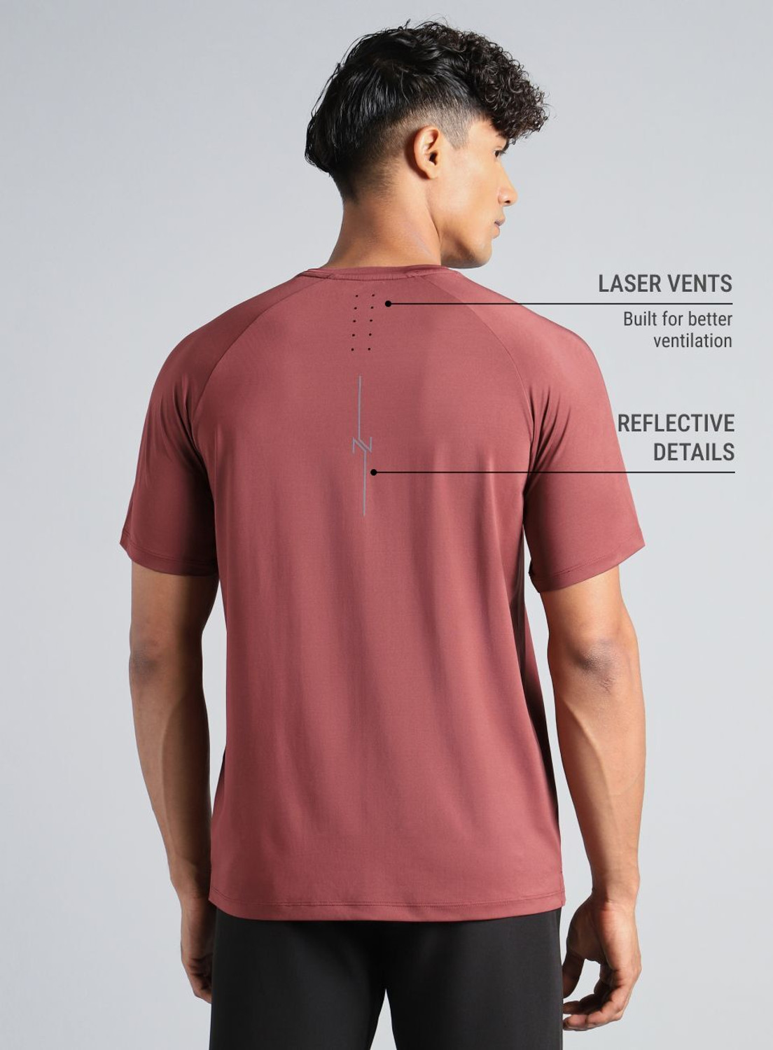 Image of Cult Printed Men Round Neck Maroon T-Shirt