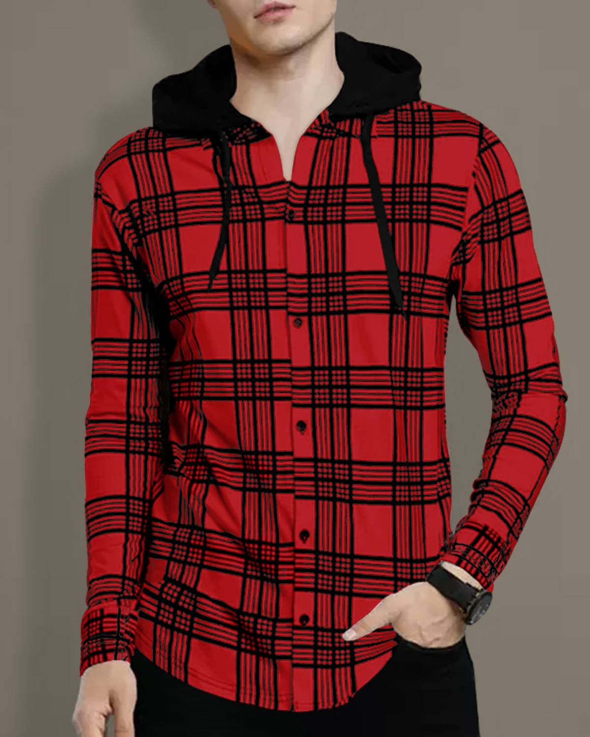 EyeBogler Men Regular Fit Checkered Casual Shirt