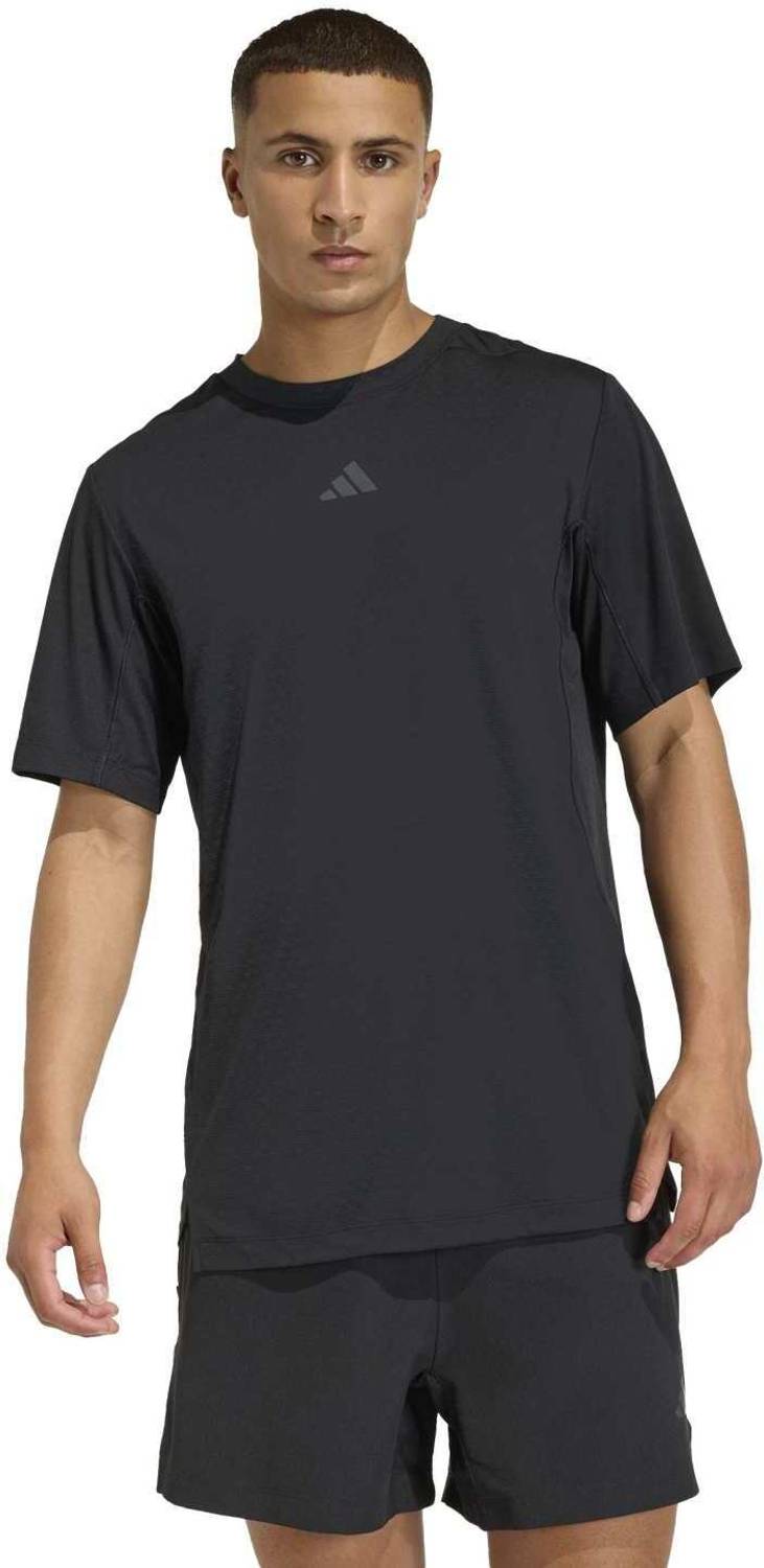 Adidas Printed Men Black T-Shirt - Image 2