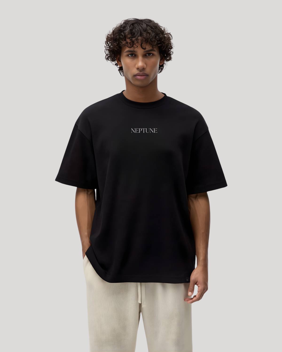 JHAJEE Typography Men Round Neck Black T-Shirt - Buy JHAJEE