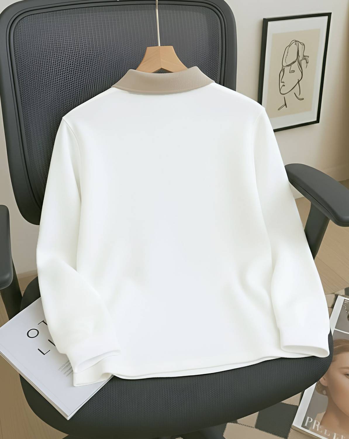 AUSK Full Sleeve Striped Men Sweatshirt - Image 2