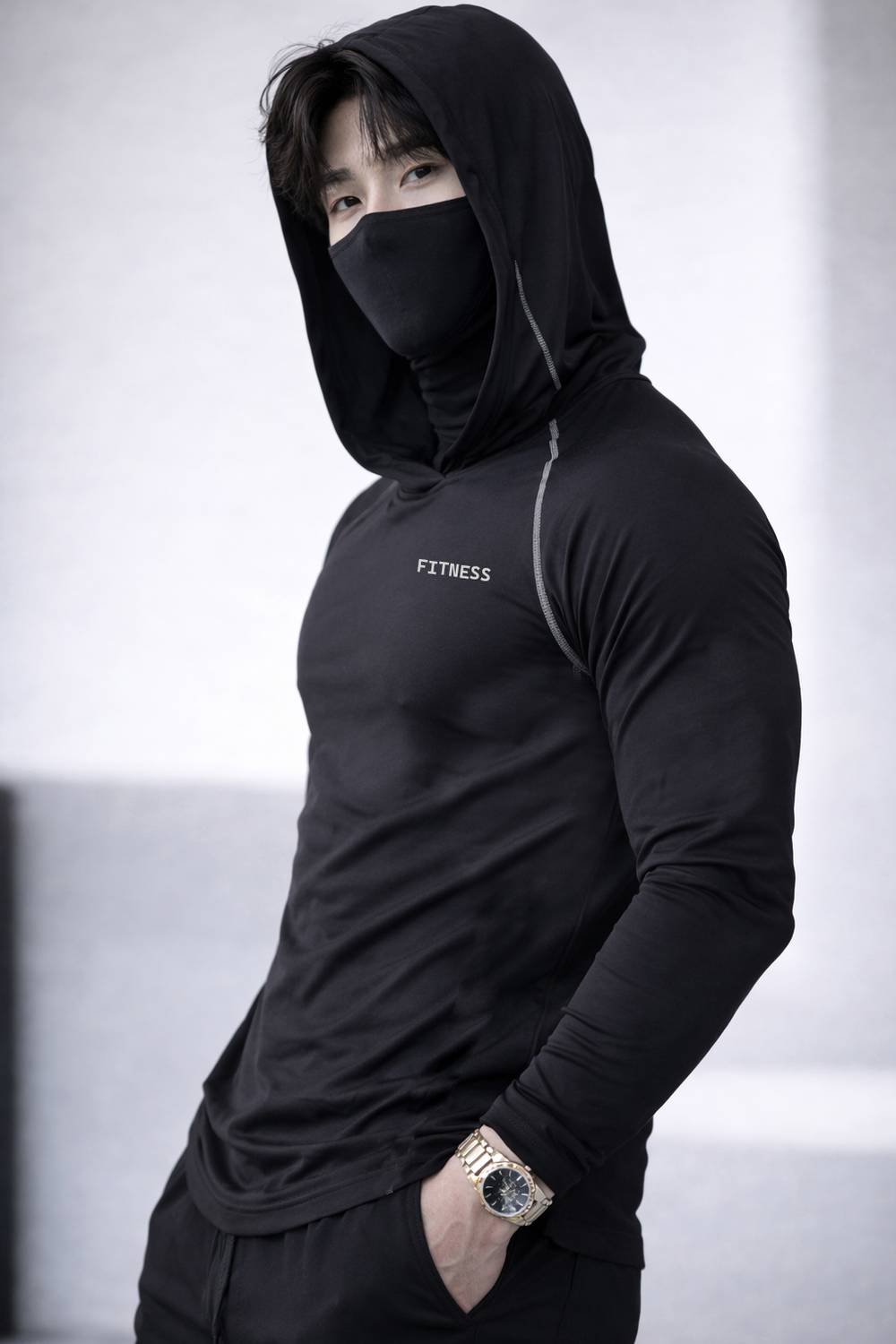 JUGULAR Men Black Round Neck T-Shirt - Image 3