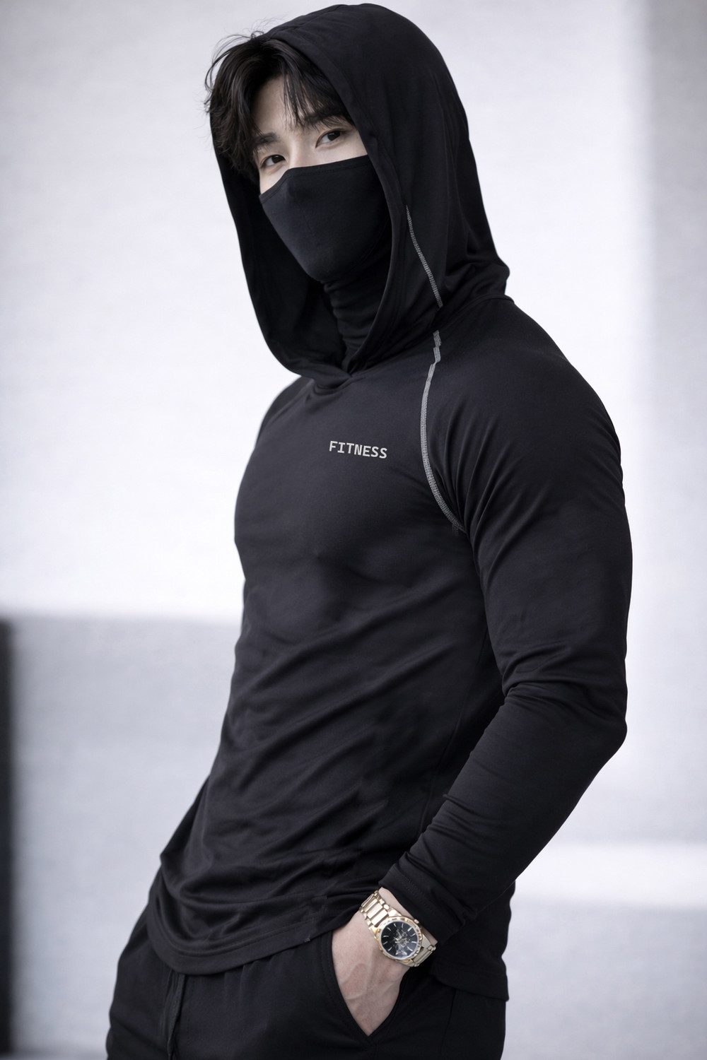 Image of JUGULAR Printed Men Round Neck Black T-Shirt