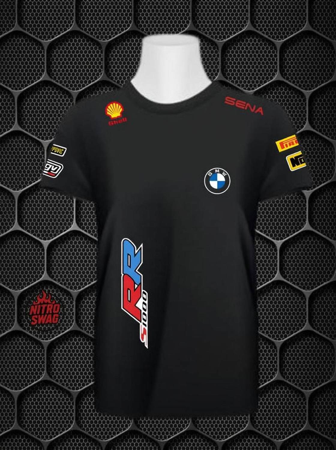 BWM Graphic Print Black T-Shirt - Image 1