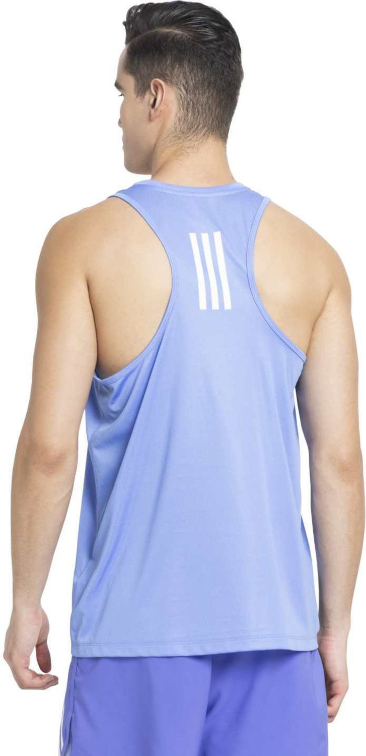 Image of ADIDAS Printed Men Scoop Neck Purple T-Shirt