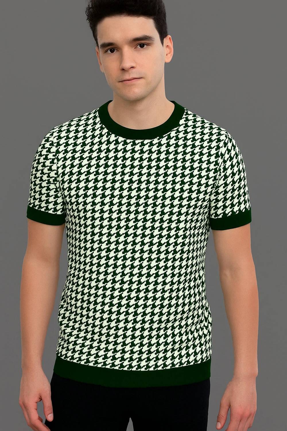 sti Men Printed Round Neck Polyester Multicolor T-Shirt