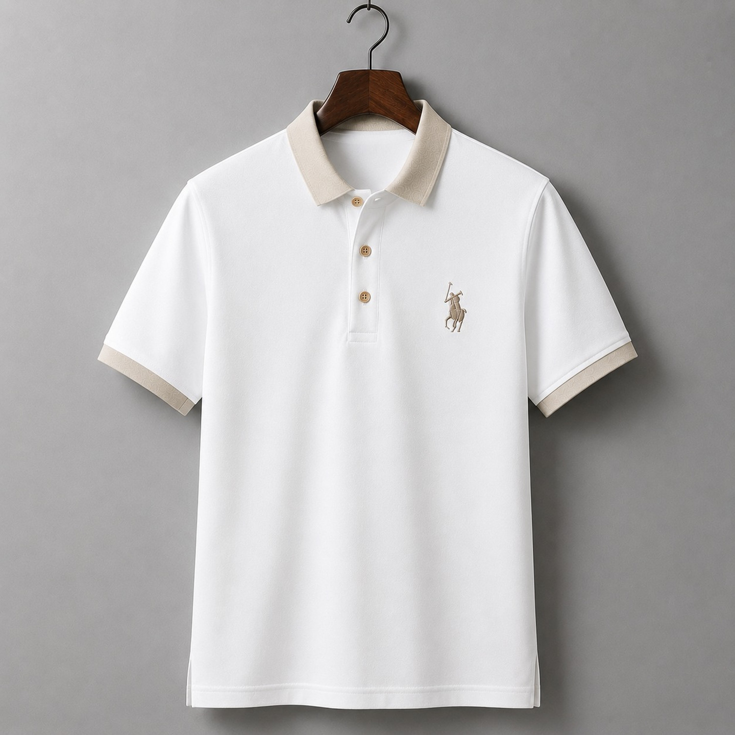 Image of TAILORSTITCH Short Sleeve Color Block Men Sweatshirt