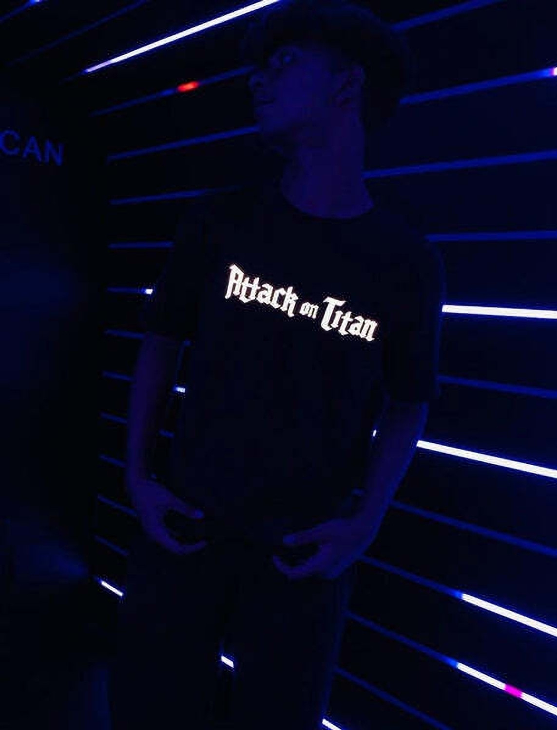 Image of getsetwear Printed, Typography Men Round Neck Black T-Shirt
