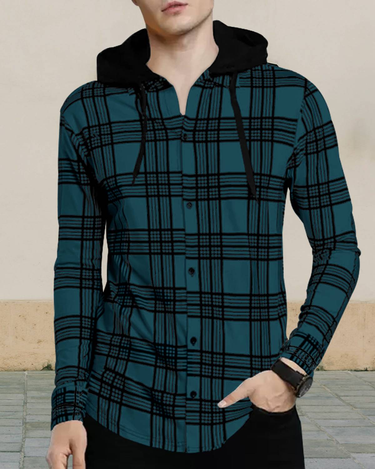 EyeBogler Men Regular Fit Checkered Casual Shirt