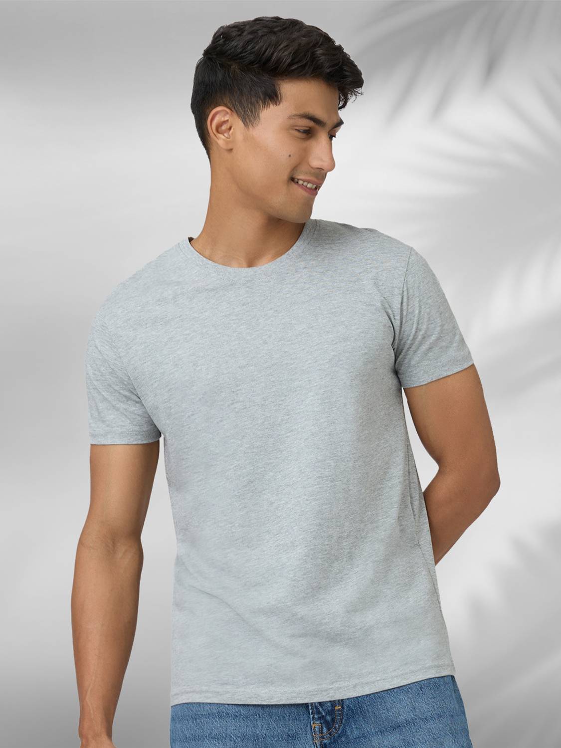 XYXX Pack of 1 Pace Intellieaze Men Solid Crew Neck Pure Cotton G