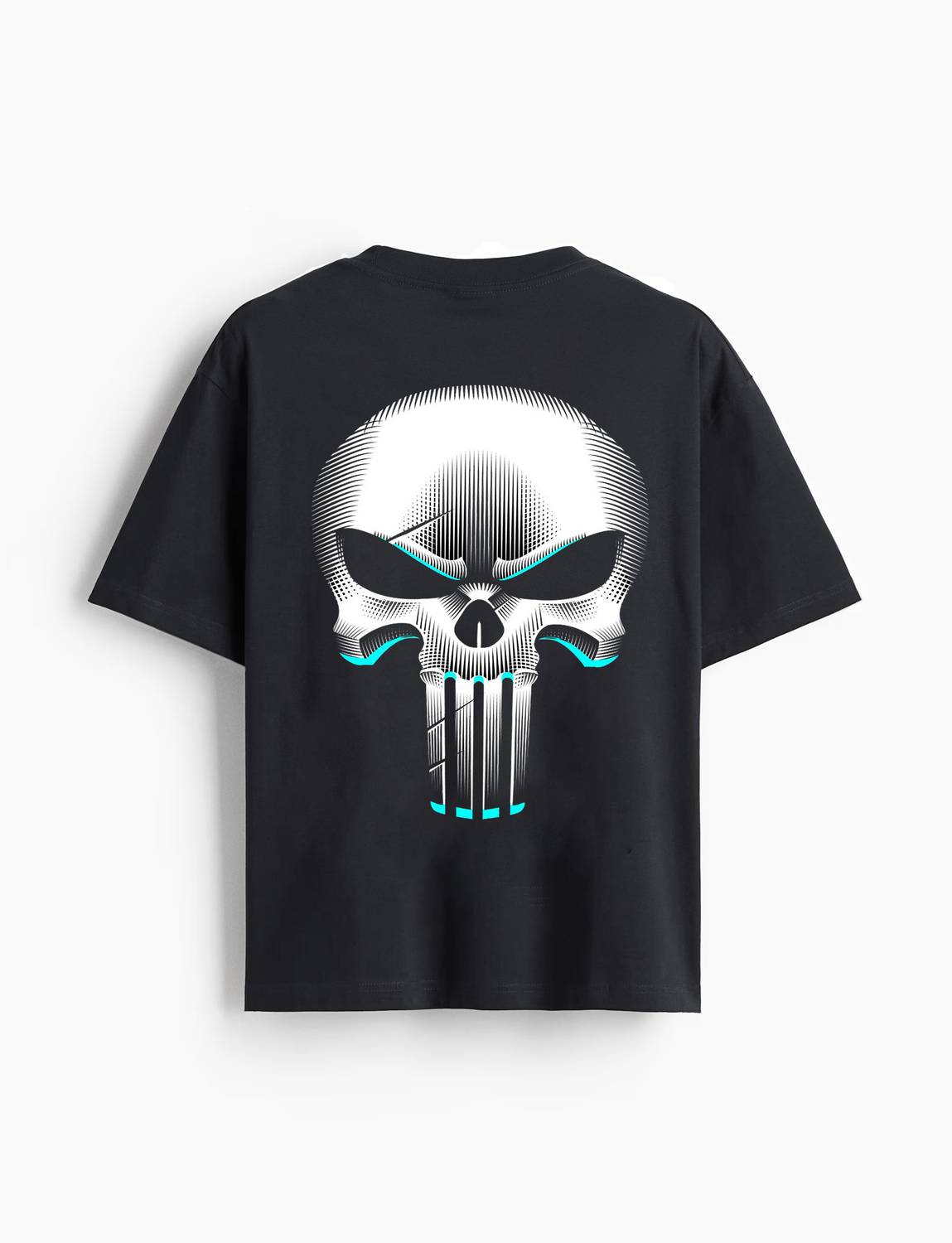 BubbleTwyst Printed Men Scoop Neck Black T-Shirt