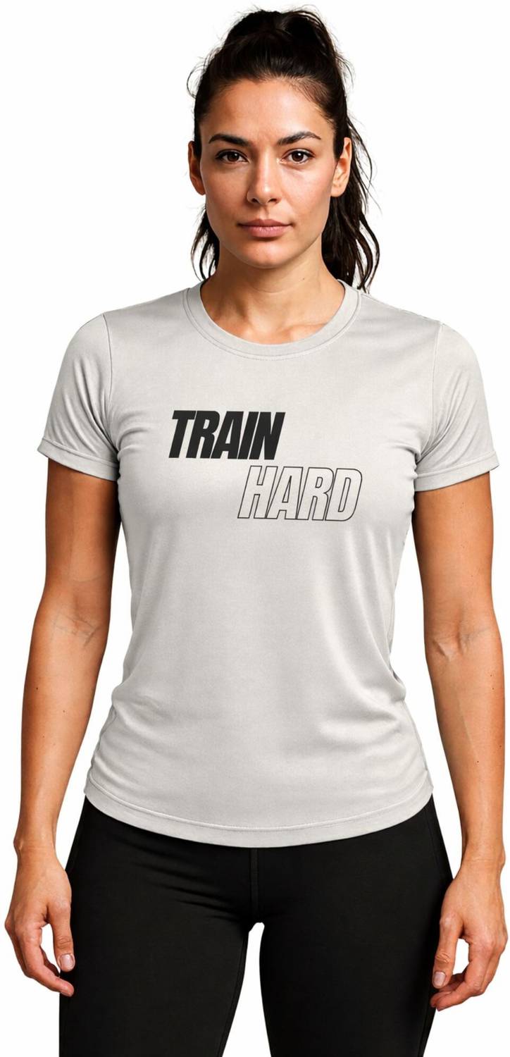 3colors Printed Women Scoop Neck Grey T-Shirt