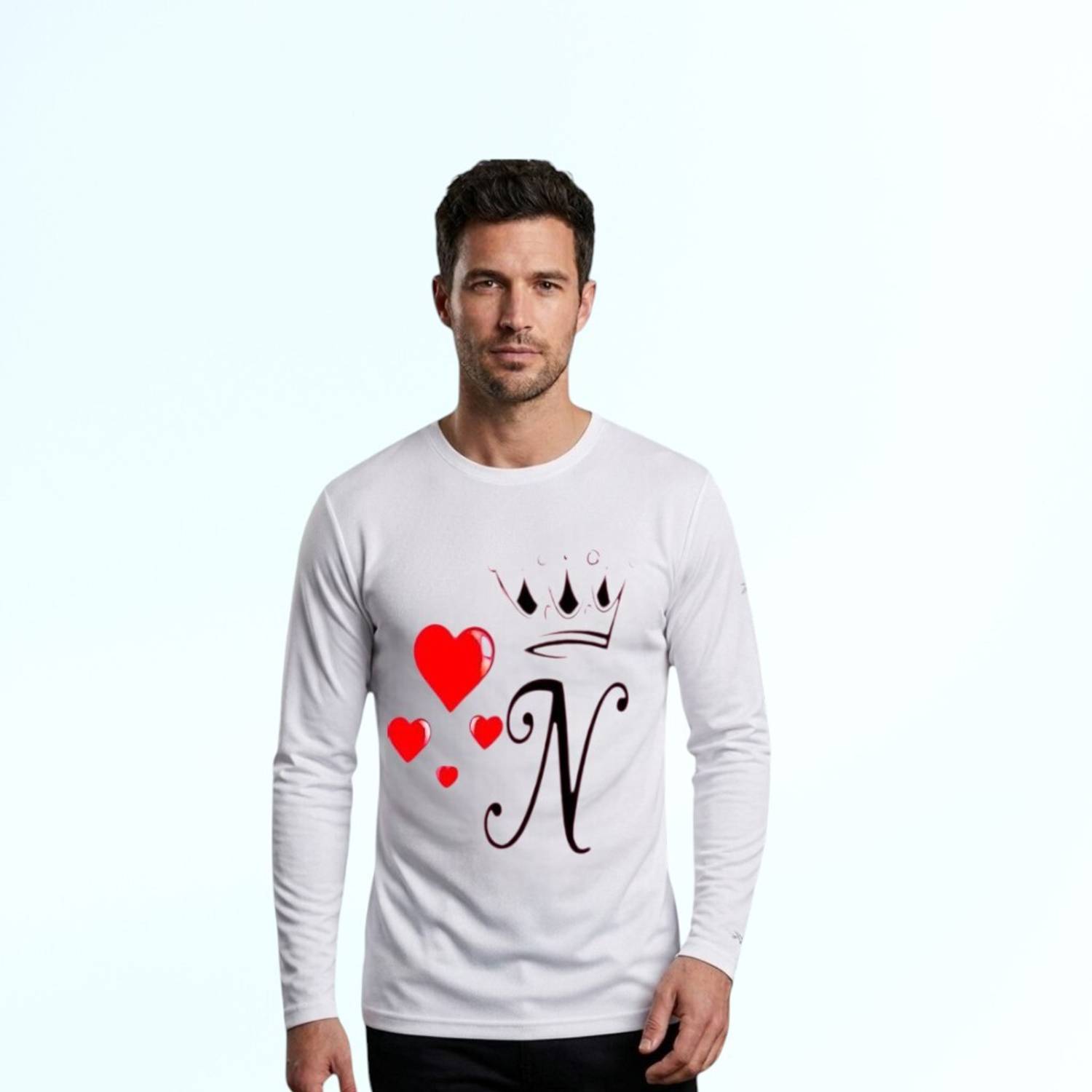 ApheFashion Graphic Print, Typography Men Round Neck White T-Shirt