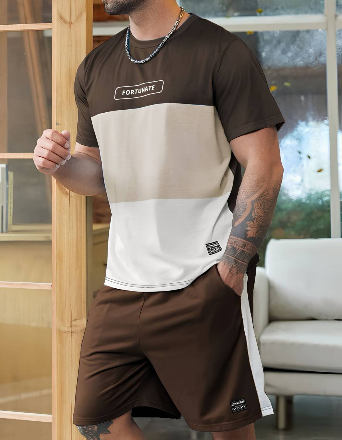 crewmax Multicolor Cotton T-Shirt - Image 1