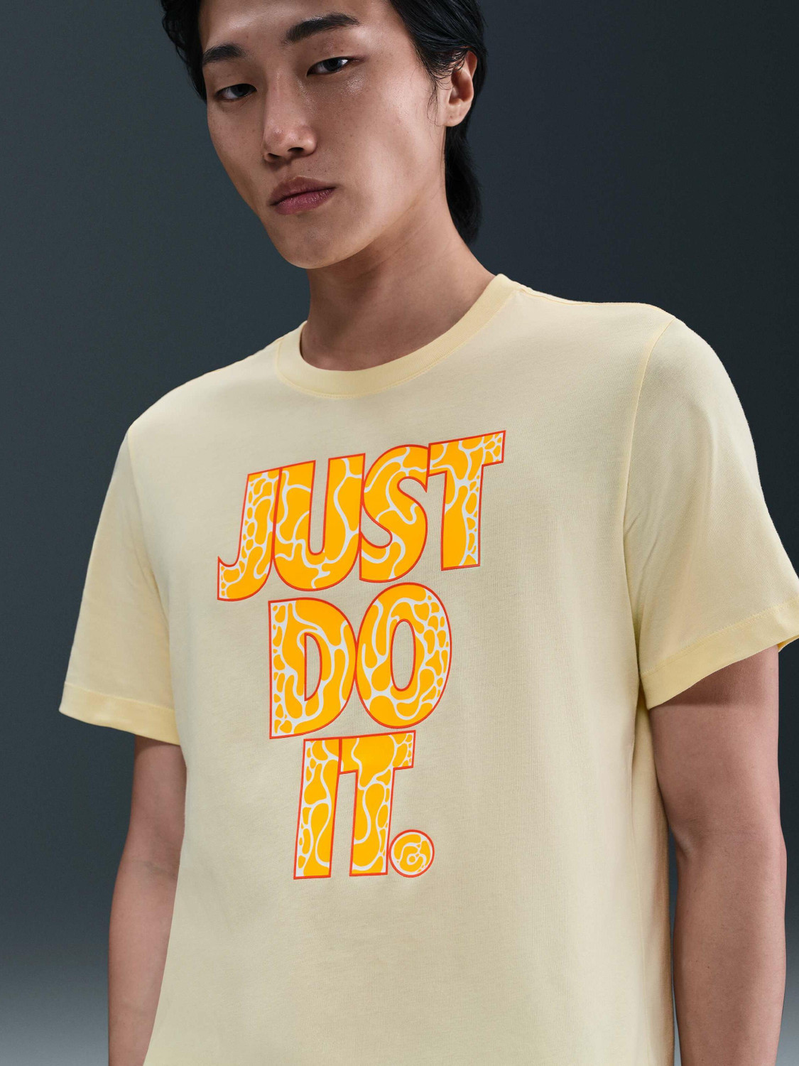yellow just do it shirt
