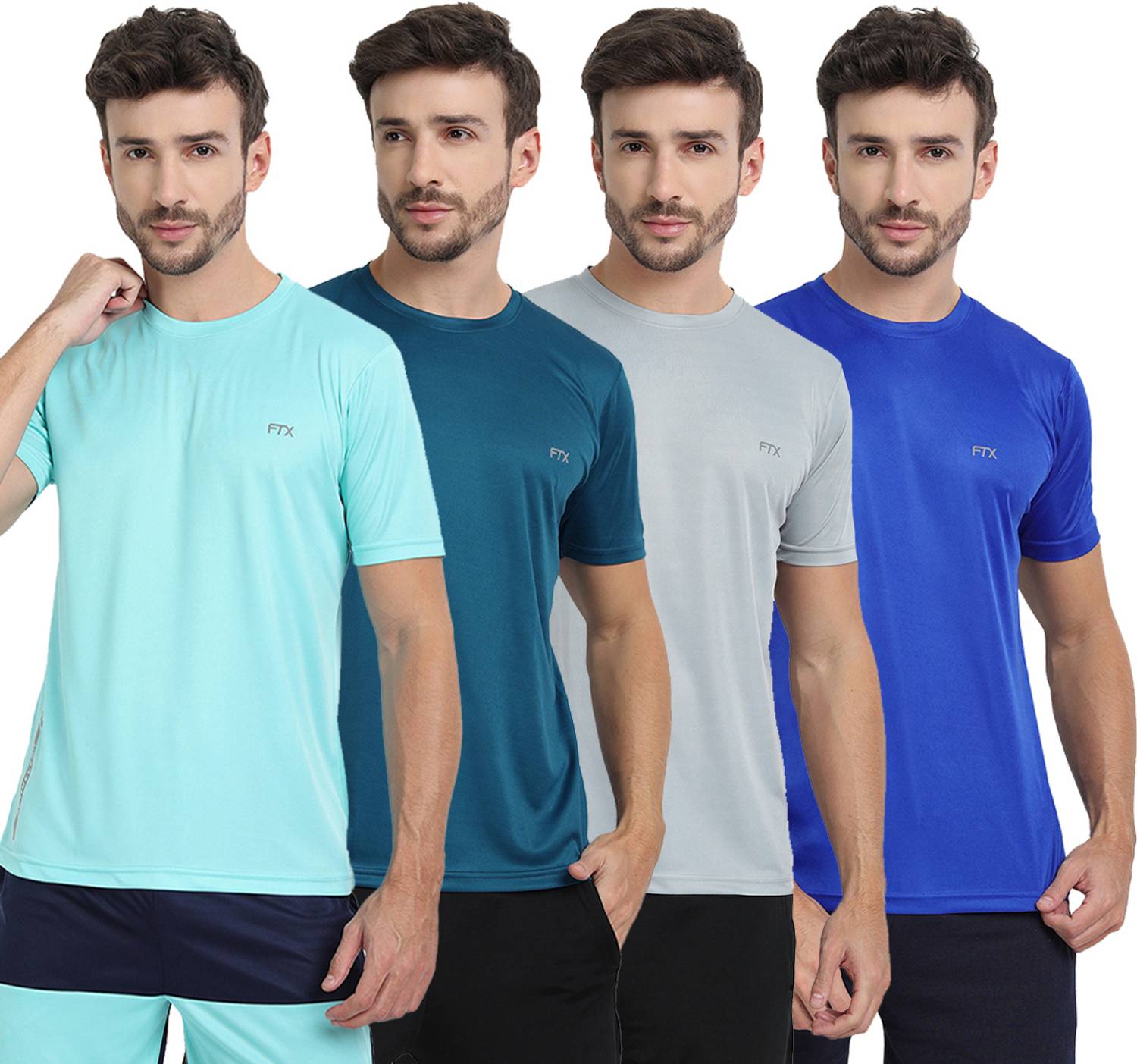 FTX Pack of 4 Casual Partywear Full Sleeve Slim Fit for Boys & Me