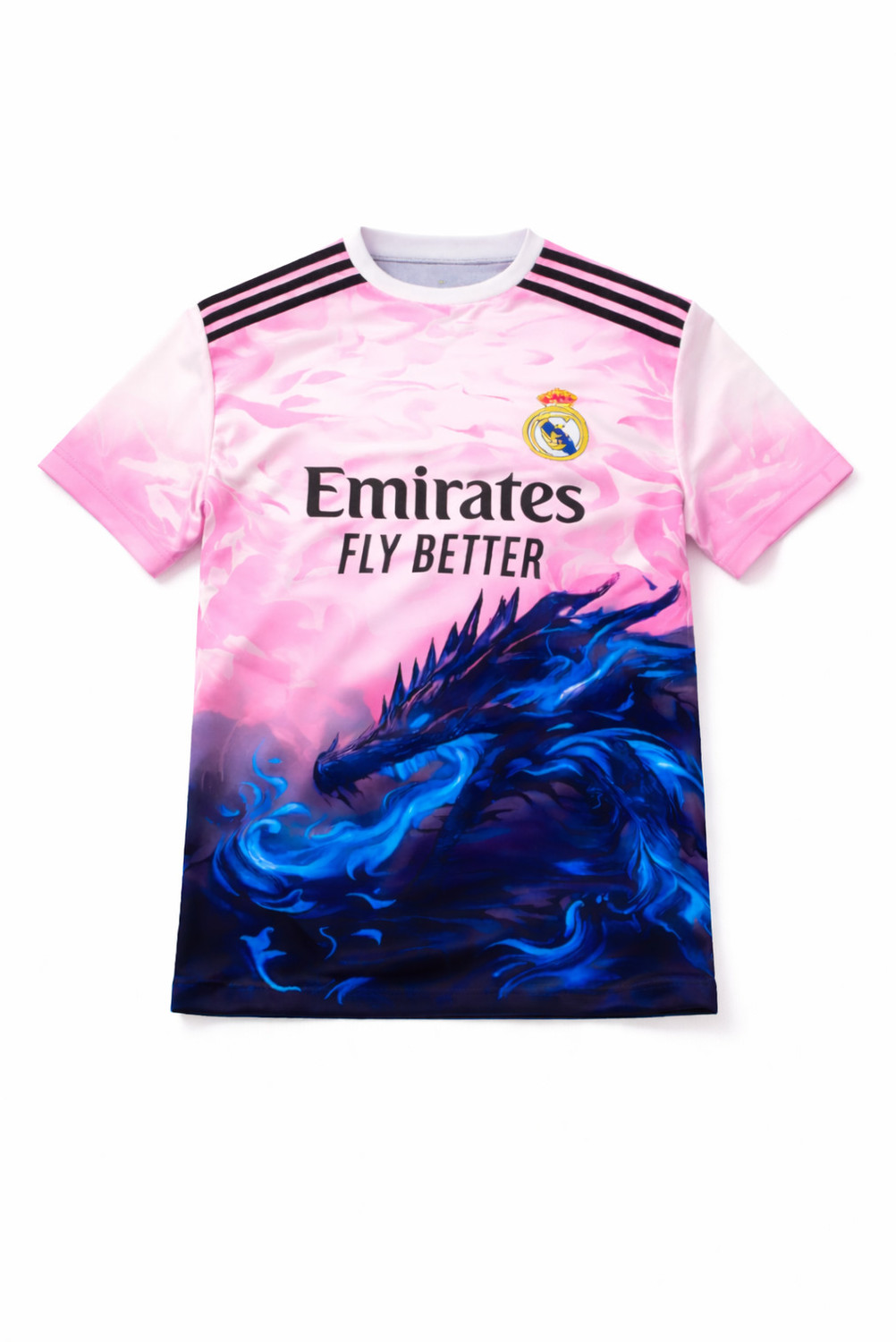 Image of ONE 7 Printed Men Round Neck Pink T-Shirt