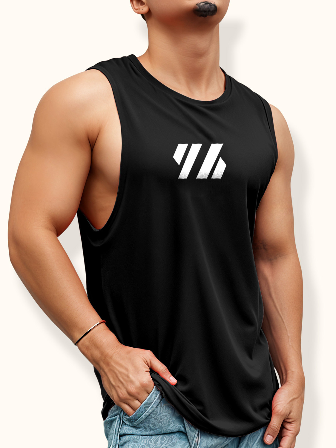 Image of FTX Printed Men Round Neck Multicolor T-Shirt