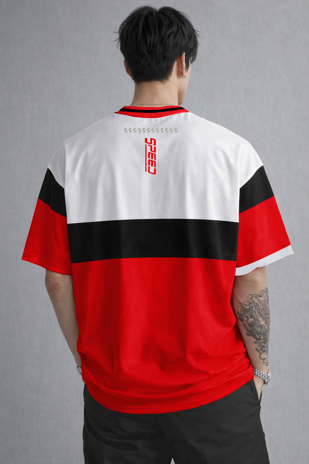 Image of JUGULAR Printed Men Round Neck Multicolor T-Shirt