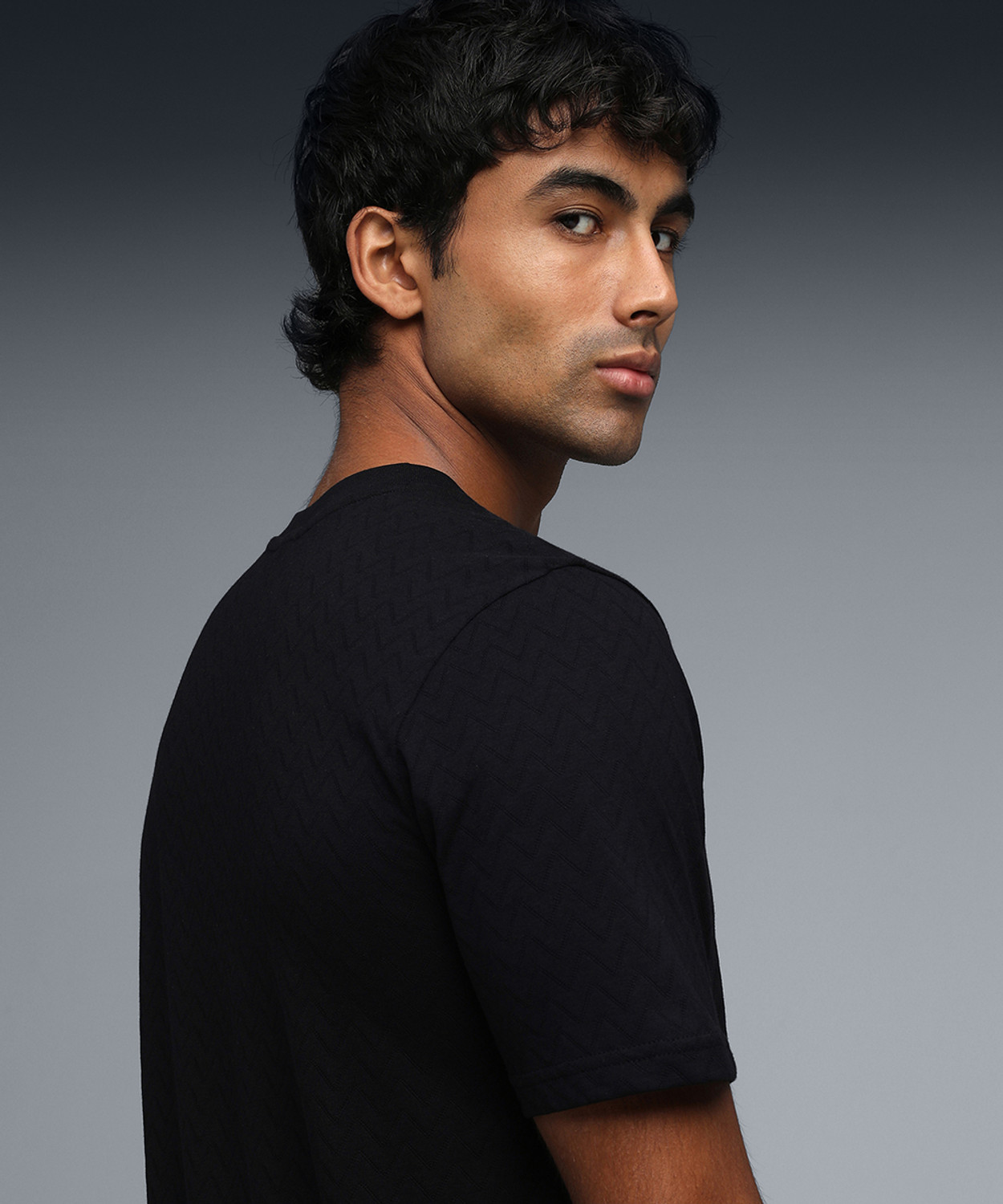 Image of PUMA Solid Men Crew Neck Black T-Shirt