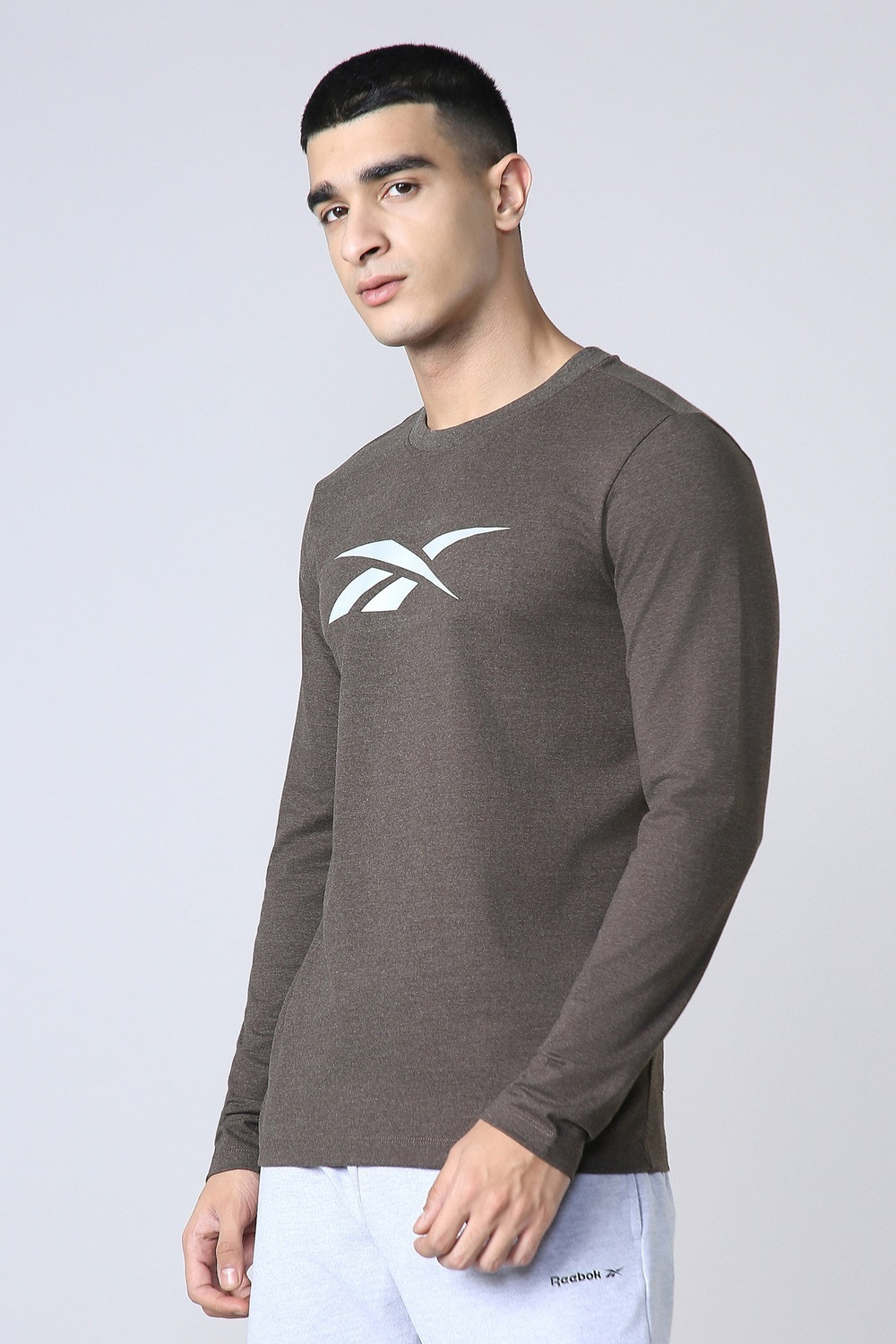 Image of REEBOK Printed Men Round Neck Multicolor T-Shirt
