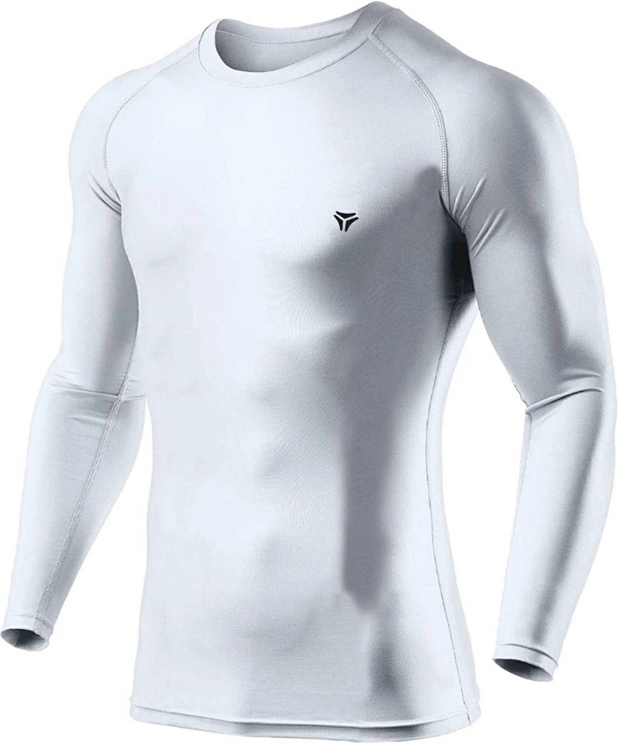 Kyk Men Solid Round Neck Polyester White T-Shirt