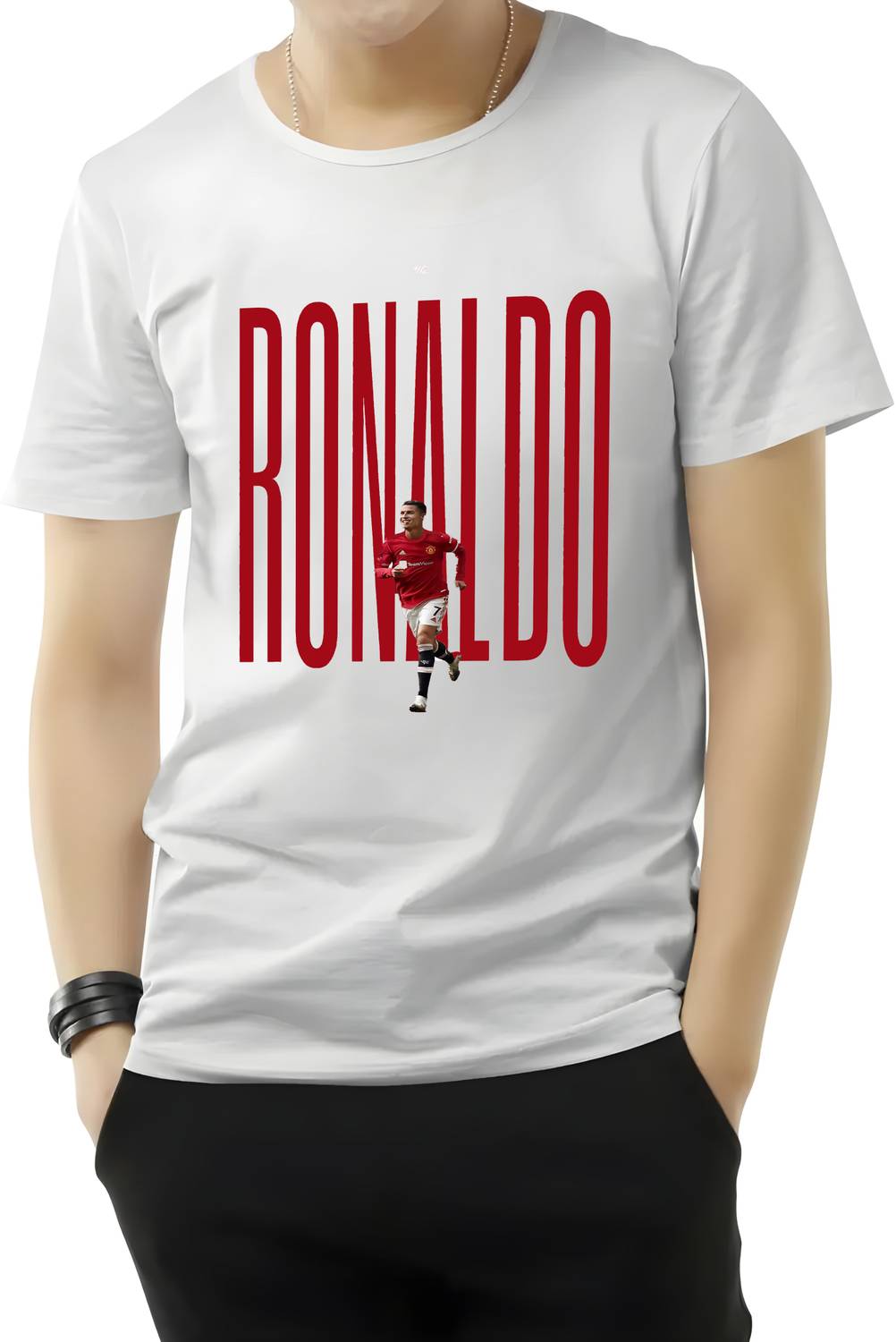 BalSo Graphic Print Men Round Neck White T-Shirt