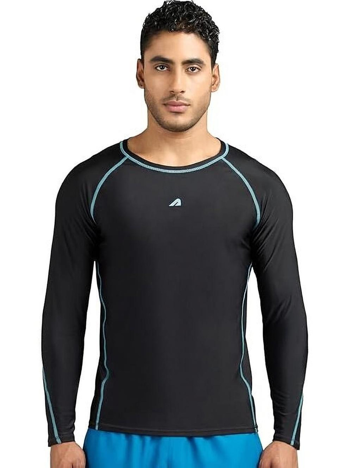 Image of BOLDFIT CLOTHING Solid Men Round Neck Black T-Shirt