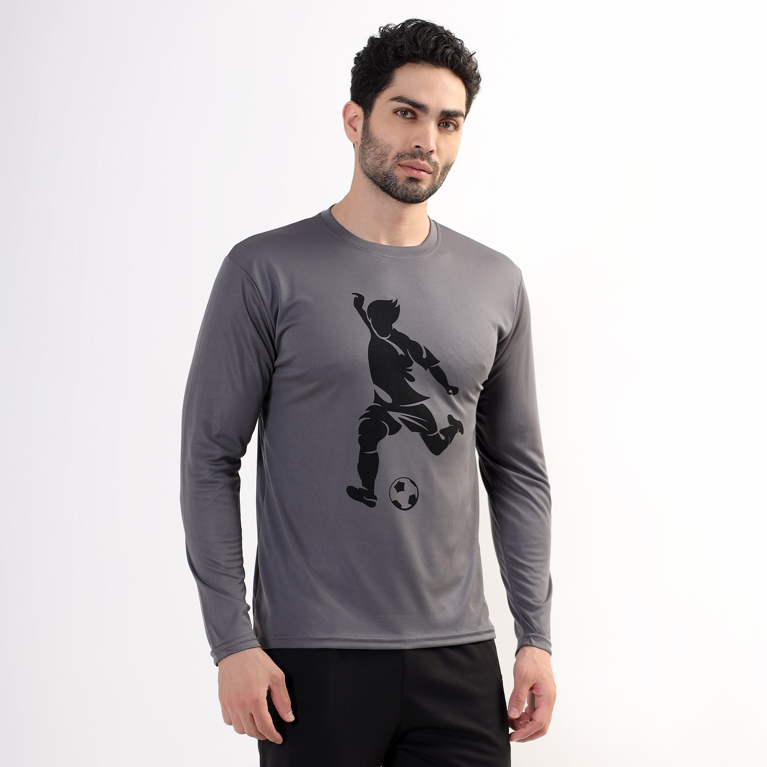 Image of Garmin Typography Men Round Neck Multicolor T-Shirt