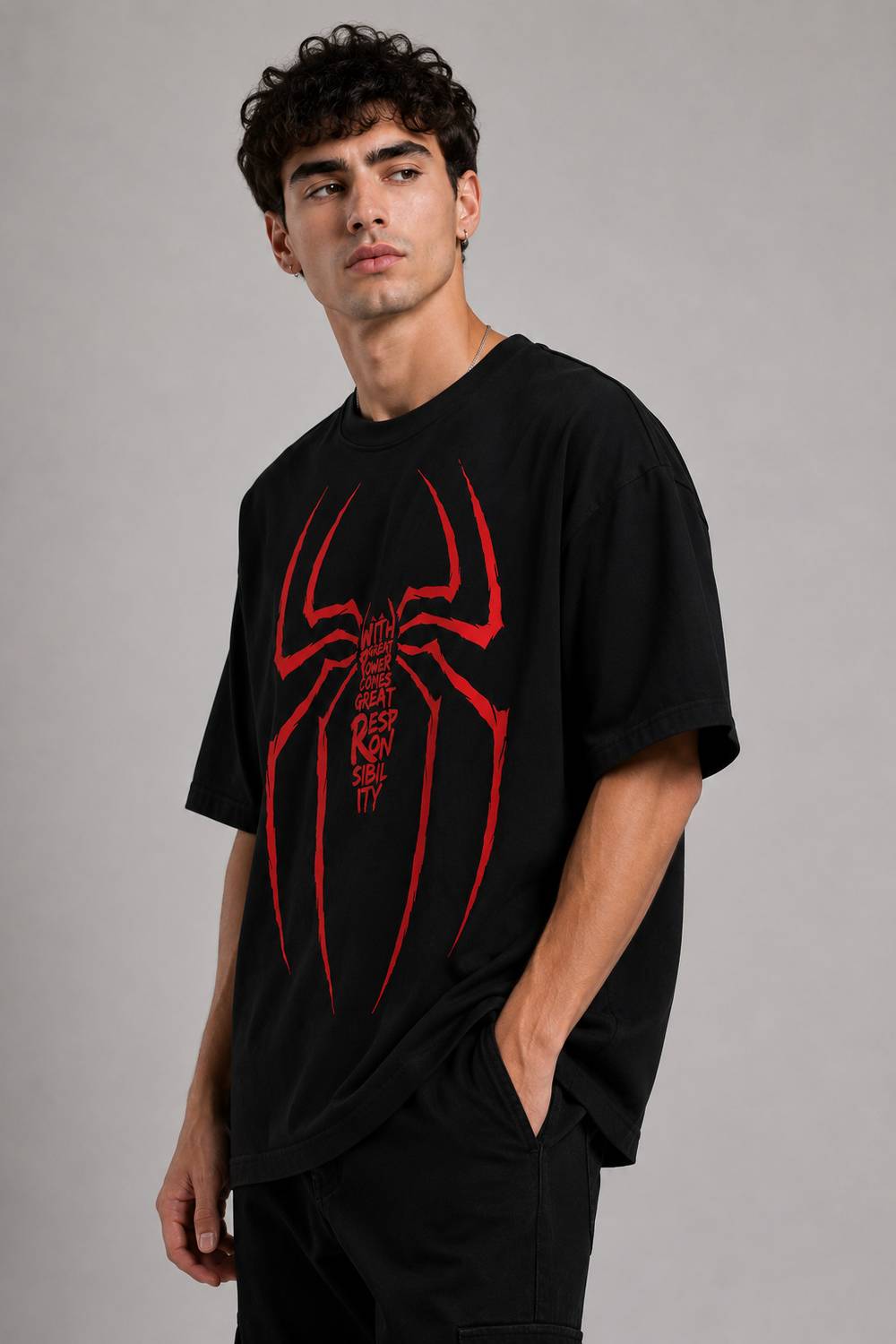 Trendyverse Multicolor Round Neck T-Shirt - Image 5