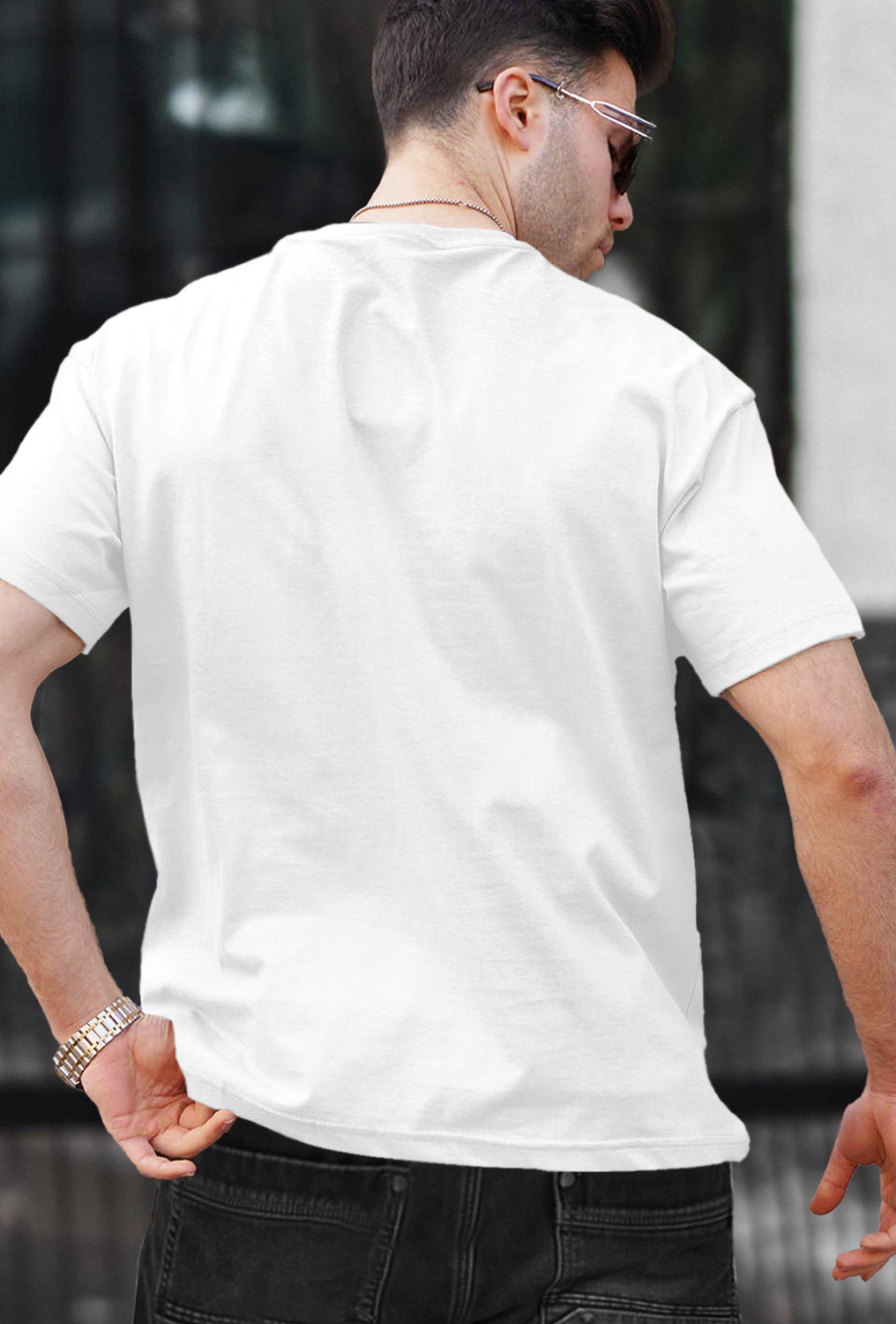 Image of TRIPR Solid Men Multicolor T-Shirt