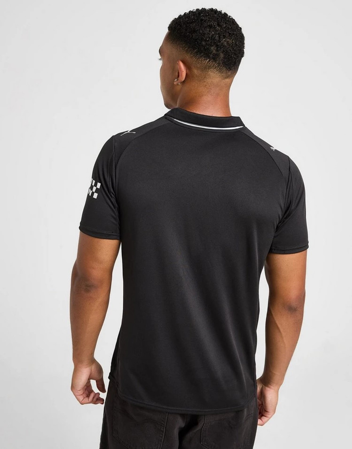 Image of Wondershot Printed Men Round Neck Black T-Shirt