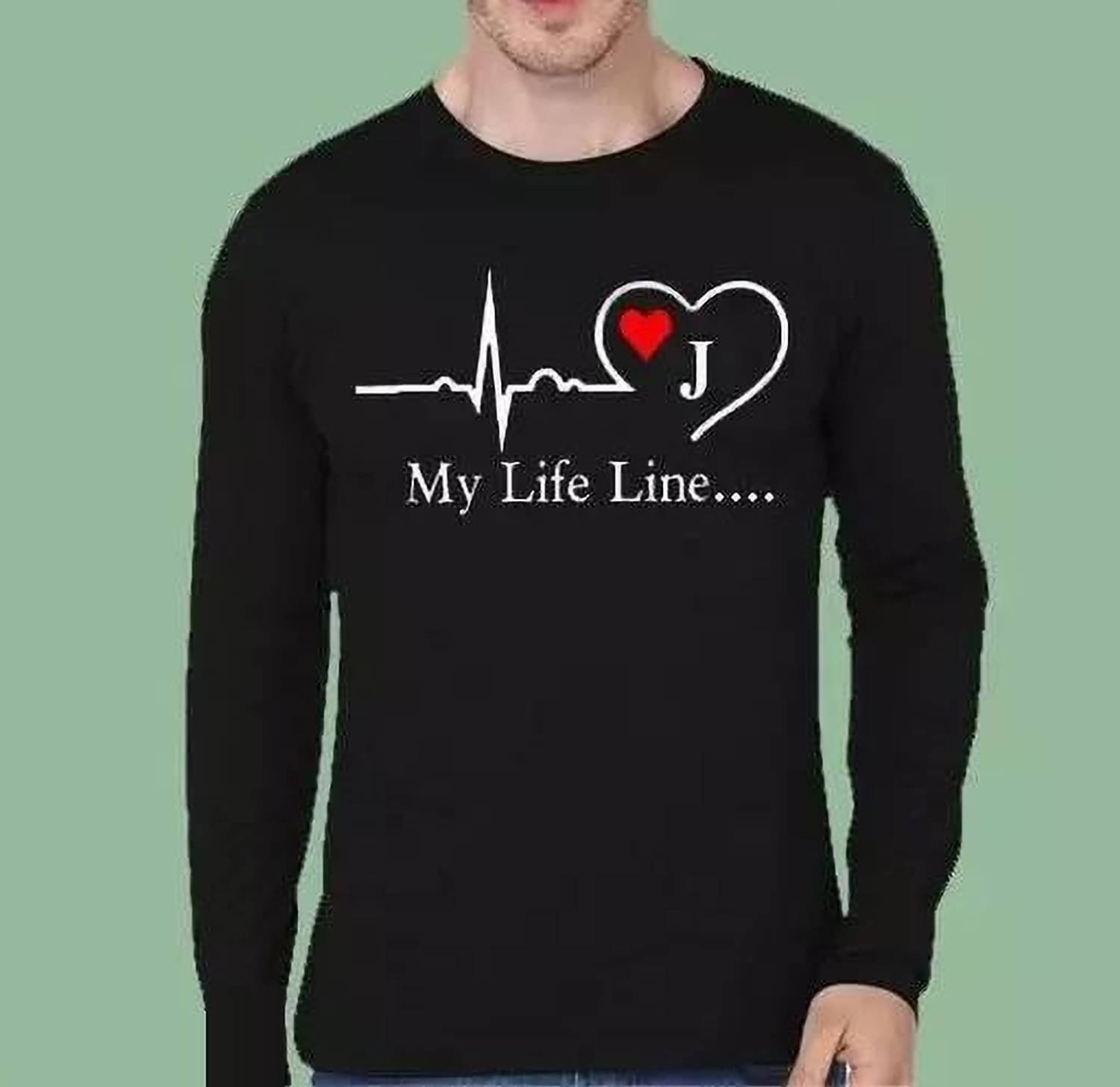 Treasurelook Printed, Typography Men Round Neck Black T-Shirt